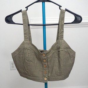 FOREVER 21 Boho Crop Top S